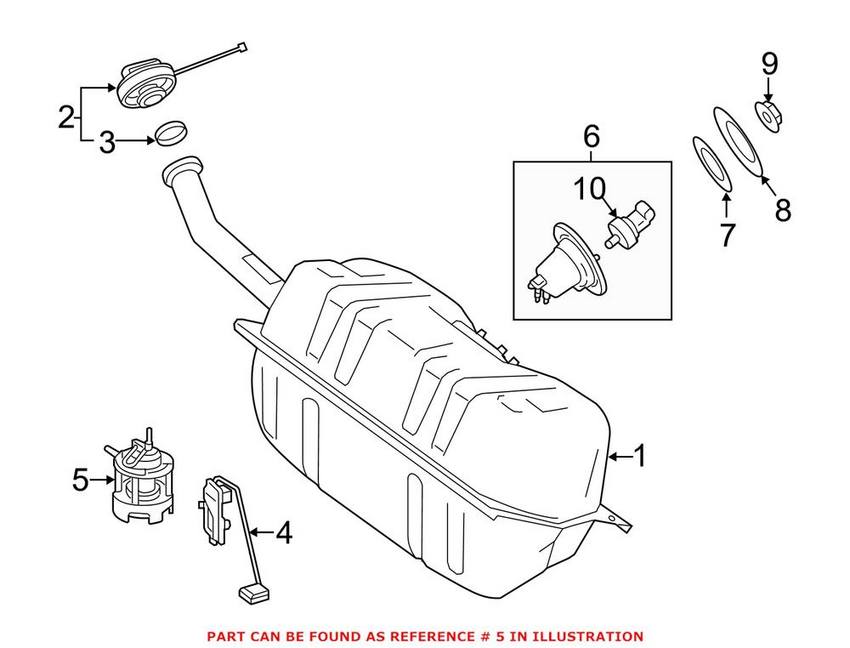 Mercedes Electric Fuel Pump 1974700494